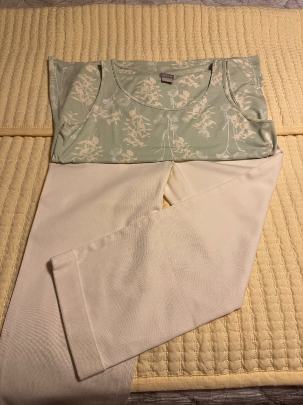 Beautiful Ralph Lauren & Chicos Matching Two-Piece Set